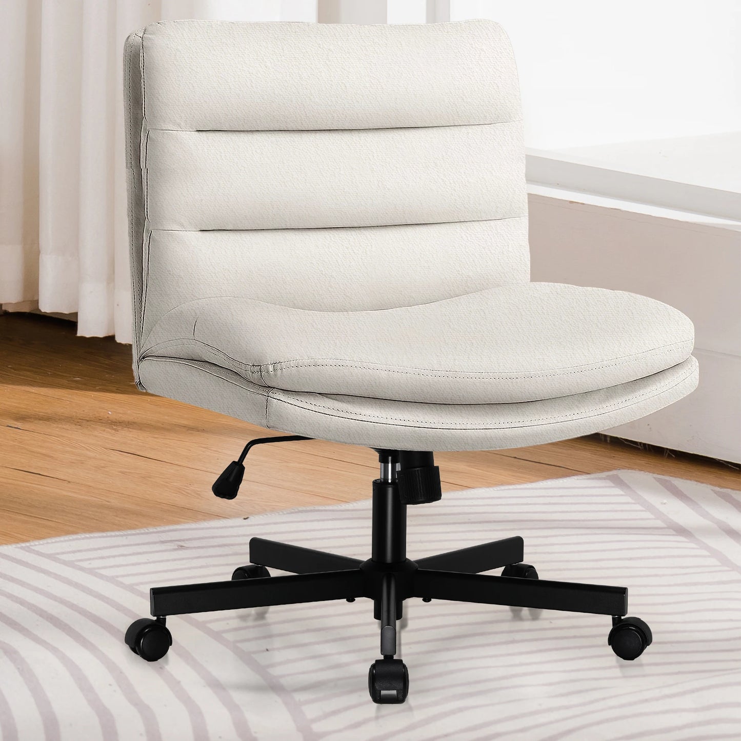 Office Chair with Large Seat, Back Support & Adjustable Height
