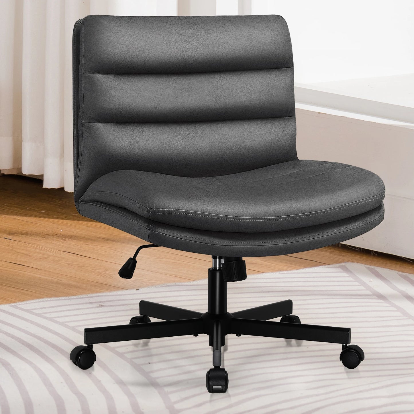 Office Chair with Large Seat, Back Support & Adjustable Height