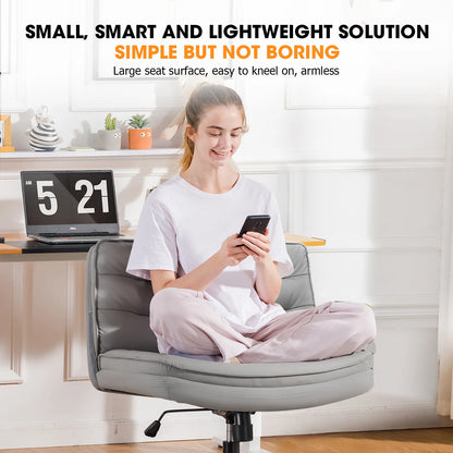 Office Chair with Large Seat, Back Support & Adjustable Height