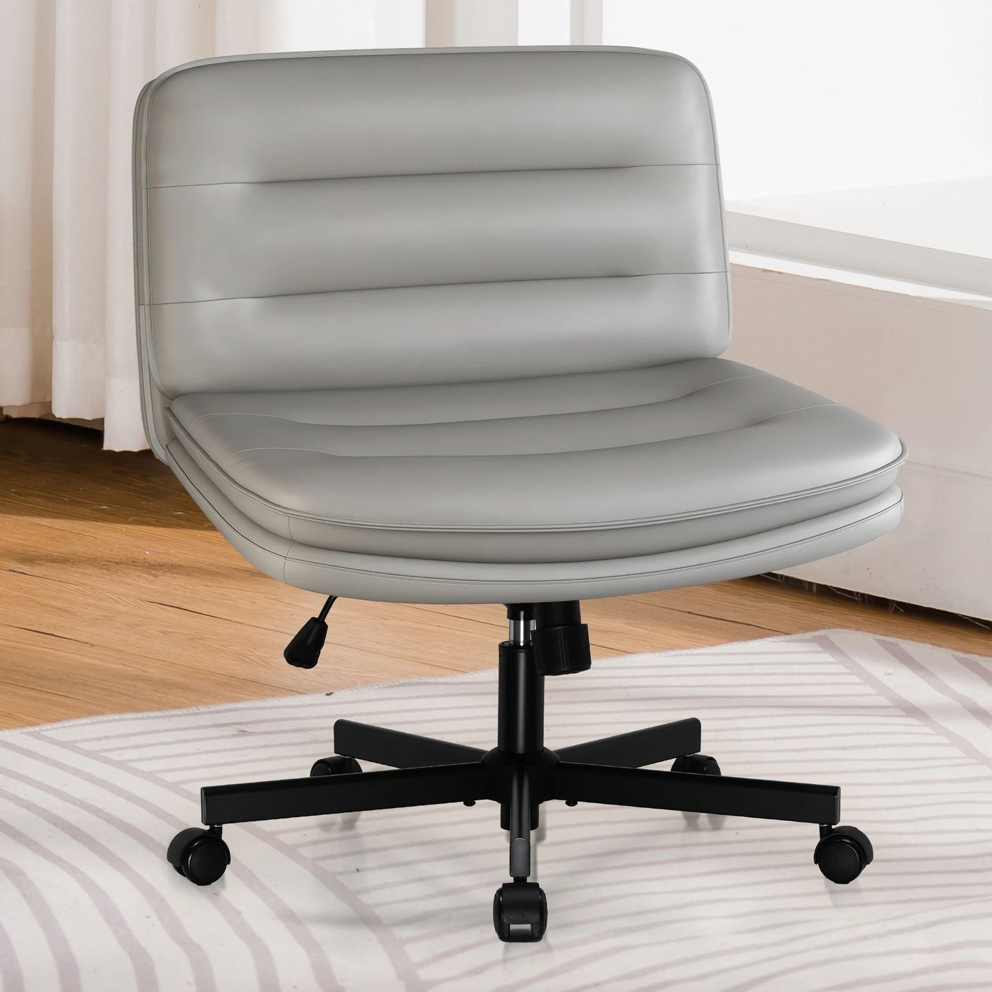 Office Chair with Large Seat, Back Support & Adjustable Height