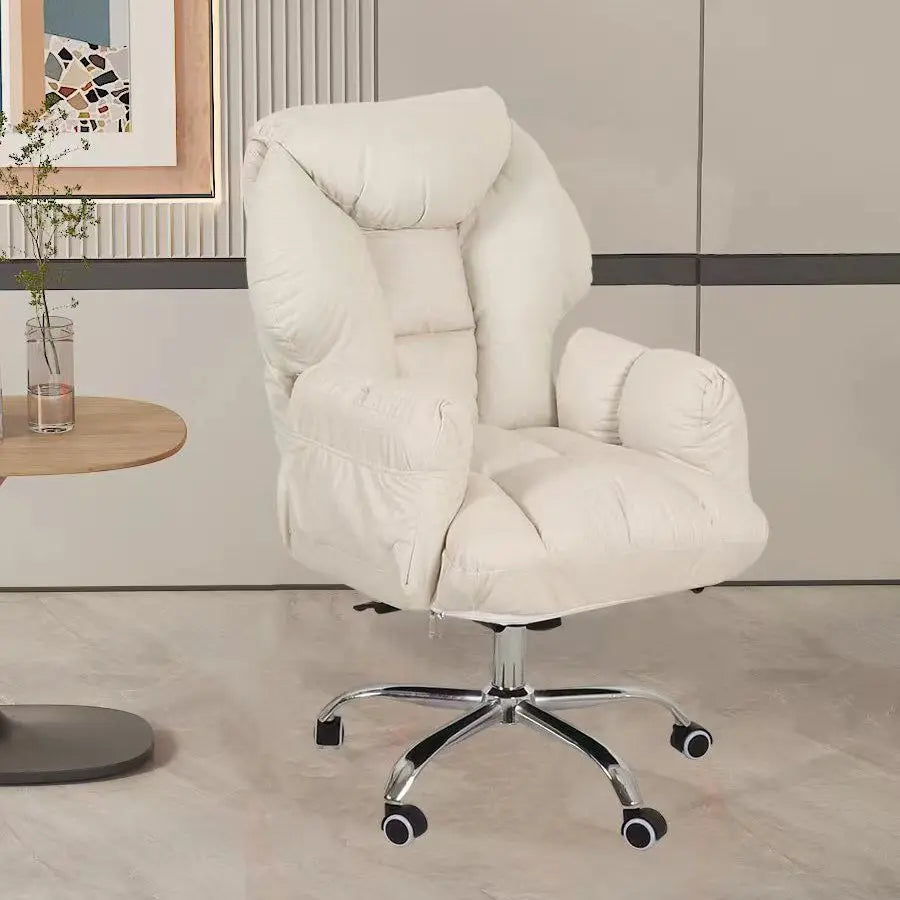 Minimalist Durable E-sports leisure chair thickened soft bag backrest lifting swivel chair lazy sofa computer chair