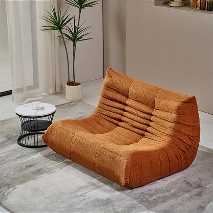 Designer Caterpillar Reclining Sofa Modern Minimalist