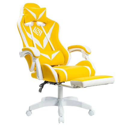 135 Degrees Gaming Chair RGB Light Office Chair Bluetooth Speaker.