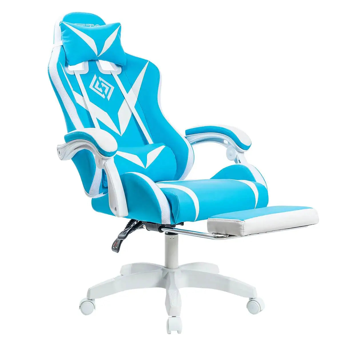 135 Degrees Gaming Chair RGB Light Office Chair Bluetooth Speaker.