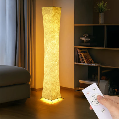 Soft Light Floor Lamp, 52"  Fabric Shade Standing Lamp