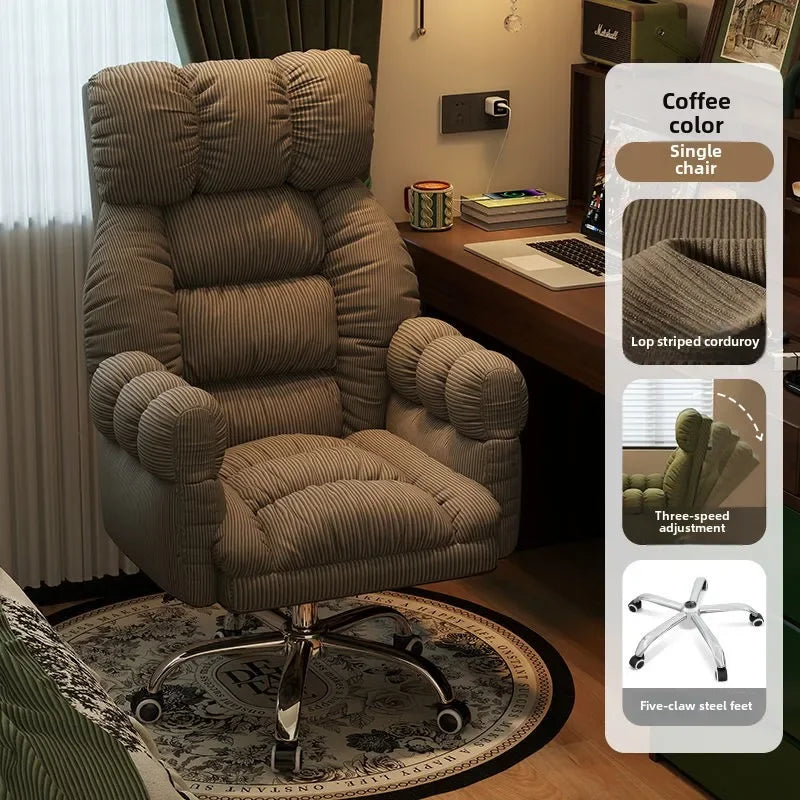 Luxury Lazy, Computer Chair, Home, Comfortable, Sedentary, Sofa Chair,