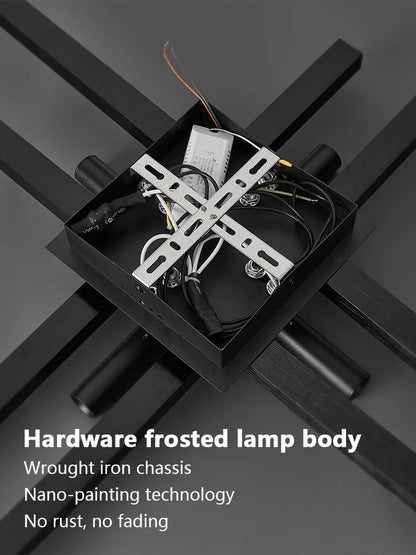 Modern Minimalist Living Room Ceiling Lights Bedroom Long Line lamps LED Chandelier Hall Bedroom Indoor Lighting Decoration