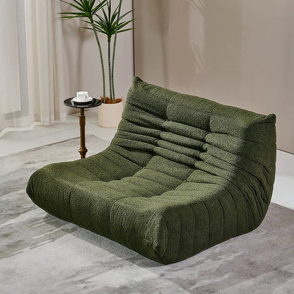 Designer Caterpillar Reclining Sofa Modern Minimalist