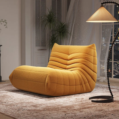 Designer Caterpillar Reclining Sofa Modern Minimalist