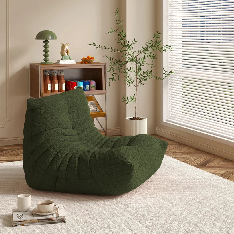 Designer Caterpillar Reclining Sofa Modern Minimalist