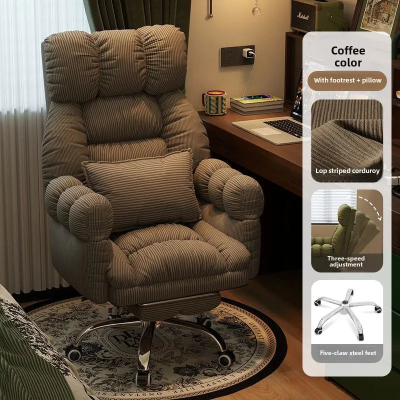 Luxury Lazy, Computer Chair, Home, Comfortable, Sedentary, Sofa Chair,