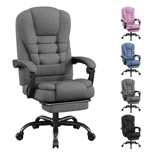Ergonomic Executive Office Chair - High Back Chair with Headrest