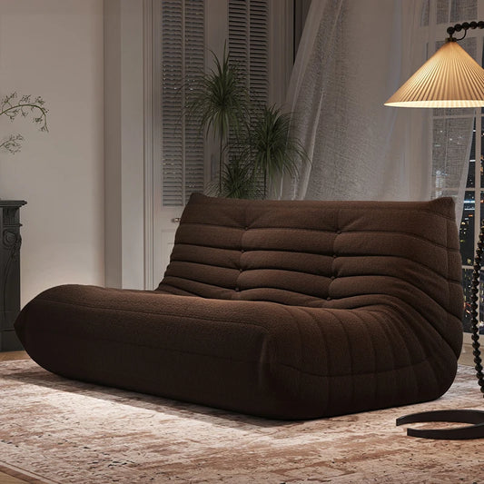 Designer Caterpillar Reclining Sofa Modern Minimalist