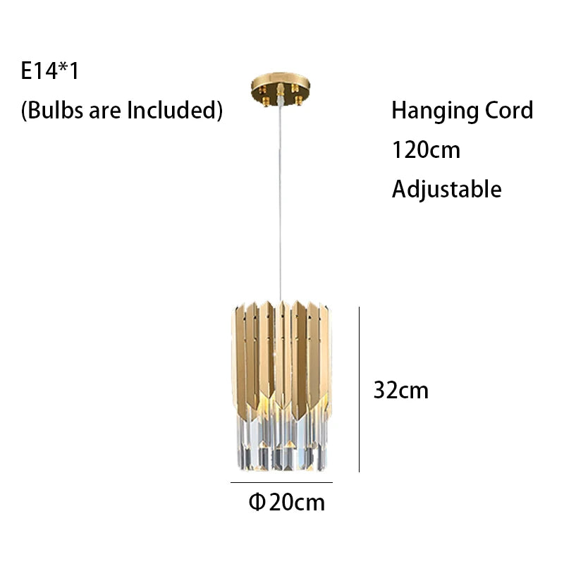 Luxury Gold Ceiling Chandeliers New Dimmable LED Lights