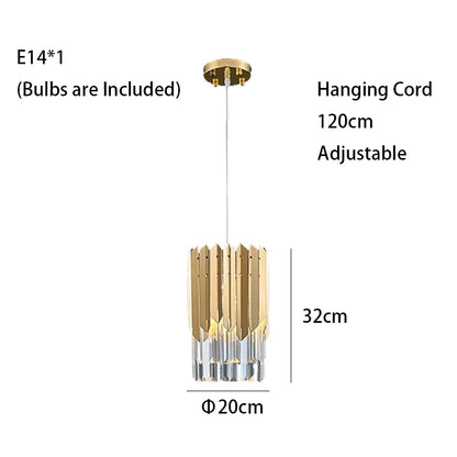Luxury Gold Ceiling Chandeliers New Dimmable LED Lights