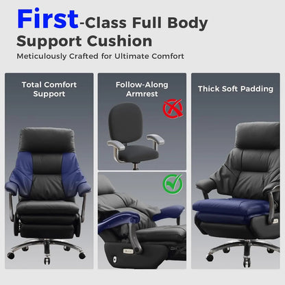 Reclinable Executive Electric Chair Comfortable  with Footrest,