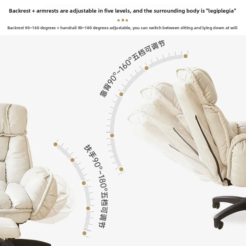 Home computer chair for lying down,nap taking,office chair,e-sports sofa chair, sitting,lazy person sofa chairs,backrest chairs