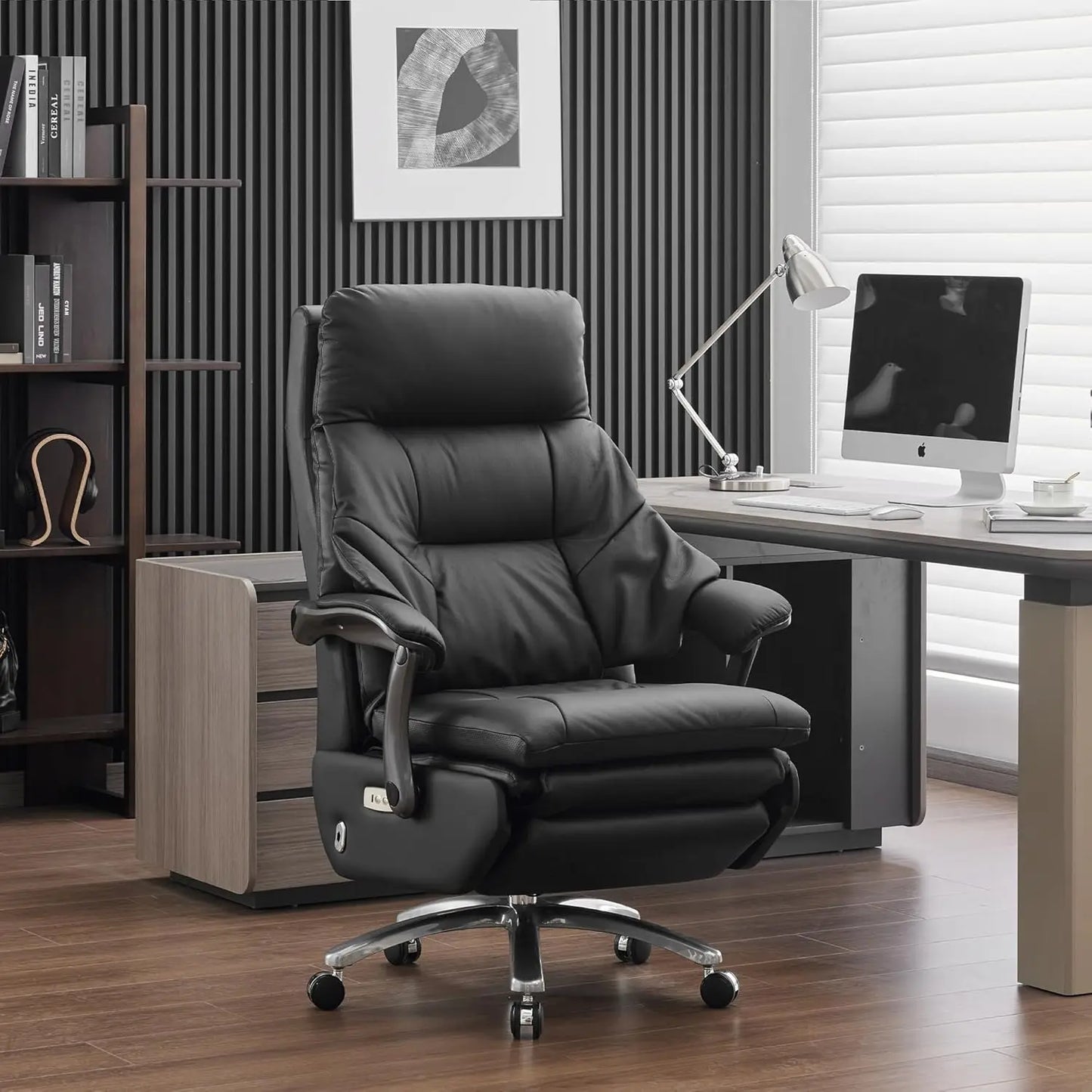 Reclinable Executive Electric Chair Comfortable  with Footrest,