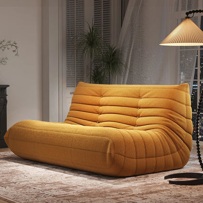 Designer Caterpillar Reclining Sofa Modern Minimalist