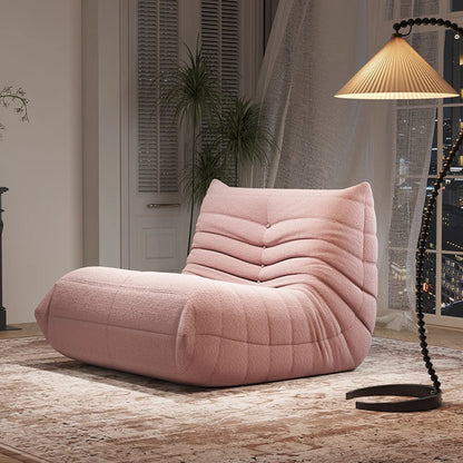 Designer Caterpillar Reclining Sofa Modern Minimalist