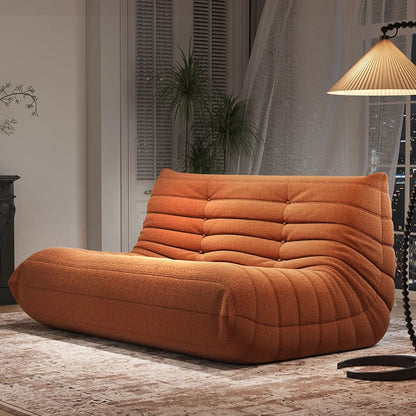 Designer Caterpillar Reclining Sofa Modern Minimalist