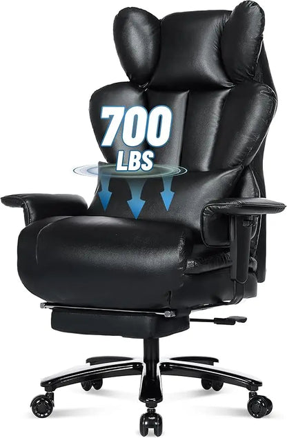 Heavy Duty Executive 700lbs  Office Chair-Wide Seat,Ergono